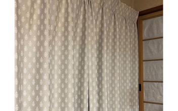 和室用に遮光カーテン