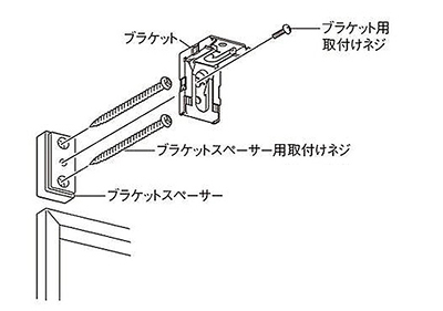 【ニチベイ】ブラケットスペーサー10・18 使用方法2